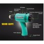 PROSKIT πιστόλι θερμού αέρα SS-626B με οθόνη, 1800W, 50~600 °C
