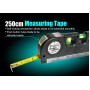 PROSKIT γραμμικό αλφάδι laser PD-161-C με κόκκινη δέσμη, μετροταινία