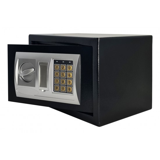 POWERTECH χρηματοκιβώτιο ασφαλείας PT-1192, ψηφιακό κλείδωμα, 31x20x20cm, 6.5kg