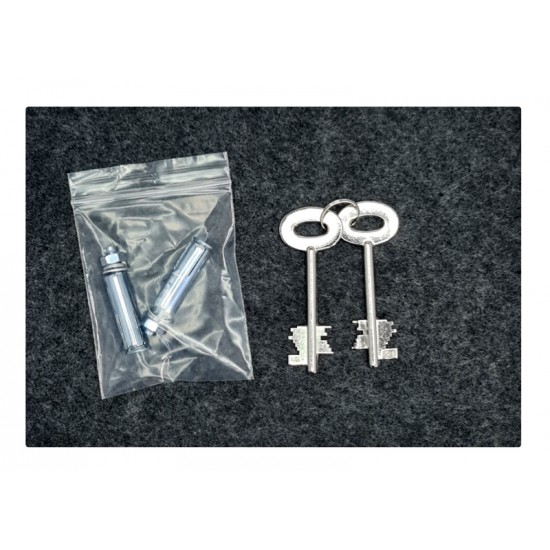 POWERTECH χρηματοκιβώτιο ασφαλείας PT-1195 με κλειδί, 23x17x17cm, 3.5kg