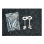 POWERTECH χρηματοκιβώτιο ασφαλείας PT-1195 με κλειδί, 23x17x17cm, 3.5kg