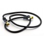 GOOBAY καλώδιο δικτύου 91590, CAT 7 S/FTP, 500MHz, CU, 1m, μαύρο