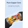 USAMS καλώδιο Lightning σε USB-C US-SJ692, 30W, 480Mbps, 1m, λευκό