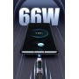 USAMS καλώδιο USB-C σε USB US-SJ673, 66W, 480Mbps, 1.2m, μαύρο