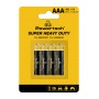 POWERTECH μπαταρίες Zinc Carbon Super Heavy Duty PT-1218, AAA 1.5V, 4τμχ