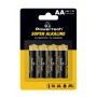 POWERTECH αλκαλικές μπαταρίες Super Alkaline PT-1214, AA, 1.5V, 4τμχ