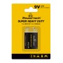 POWERTECH μπαταρία Zinc Carbon Super Heavy Duty PT-1220, 9V, 1τμχ