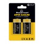 POWERTECH αλκαλικές μπαταρίες Super Alkaline PT-1216, LR14, 1.5V, 2τμχ