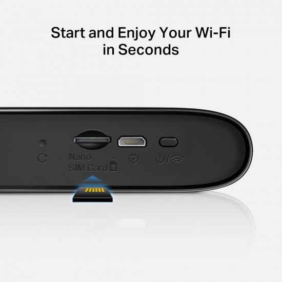 MERCUSYS router MT110, 4G LTE, WiFi 150 Mbps, 2200mAh, Ver. 2.0