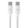 POWERTECH καλώδιο USB-C PTR-0183, 60W, 480Mbps, 1m, λευκό