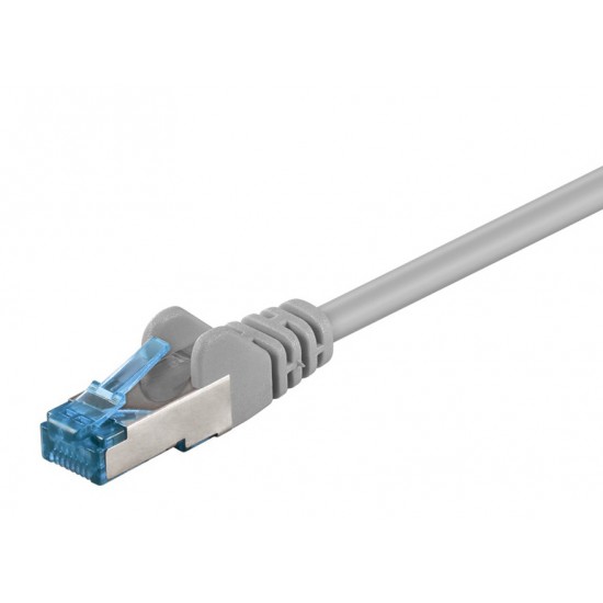 GOOBAY καλώδιο δικτύου 93659, CAT 6A S/FTP, 500 MHz, Copper, 0.5m, γκρι