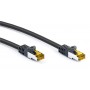 GOOBAY καλώδιο δικτύου 91617, CAT 7 S/FTP, 500MHz, CU, 3m, μαύρο