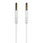 CELEBRAT καλώδιο ήχου 3.5mm AU-01, AUX, 1m, λευκό