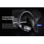 CELEBRAT headphones A34, ασύρματα & ενσύρματα, 40mm, 300mAh, μαύρα
