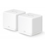 MERCUSYS Mesh WiFi 6 System Halo H60X, 1500Mbps Dual Band, 2τμχ, V.1.0