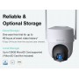 BOTSLAB smart ηλιακή κάμερα W313, 3MP/2K, WiFi, PTZ, SD, 5200mAh, IP65