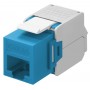 GOOBAY Keystone module RJ45 CAT 6A 90688, UTP, μπλε