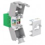 GOOBAY Keystone module RJ45 CAT 6A 90687, UTP, πράσινο