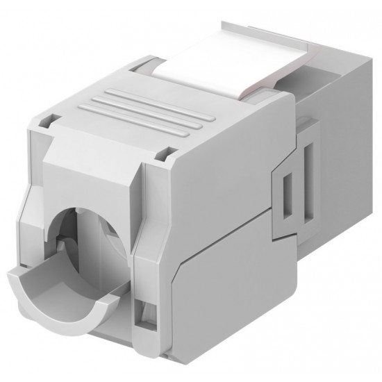 GOOBAY Keystone module RJ45 CAT 6A 90693, UTP, γκρι