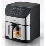 BRUNO φριτέζα αέρος BRN-0194, 8lt, 1800W, inox/μαύρη
