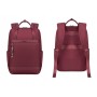 CHANTRIA γυναικεία τσάντα πλάτης CB00639 με θήκη laptop 14", 12.5L, κόκκινη