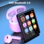RUIZU MP3 player M20 με οθόνη αφής 2.8", 16GB, Bluetooth, ελληνικό μενού, μαύρο