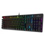POWERTECH gaming μηχανικό πληκτρολόγιο PT-1254, ενσύρματο, RGB, μαύρο
