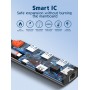 LDNIO docking station DS-16H, 6 θυρών, USB-C σύνδεση, 4K, 100W PD, γκρι