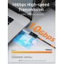 CABLETIME αντάπτορας USB-C σε USB CT-AMCF10-AG, 10Gbps, 3A, γκρι