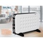 BRUNO θερμοπομπός BRN-0206, 2000W, με θερμοστάτη & ανεμιστήρα, λευκός