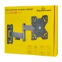 POWERTECH επιτοίχια βάση τηλεόρασης PT-1278, 13-32", έως 20kg, full motion