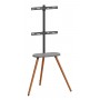 BRATECK βάση τηλεόρασης δαπέδου FS28-44F-04, 43-65", έως 35kg, με ράφι