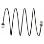 GOOBAY καλώδιο δικτύου 74356, CAT 8.1 U/FTP, ultra slim, copper, 40Gbps, 5m, μαύρο