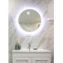 BRUNO καθρέφτης μπάνιου LED BRN-0200, στρόγγυλος, 24W, Φ70cm, IP67