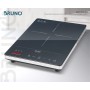 BRUNO επιτραπέζια επαγωγική εστία BRN-0205, μονή, 2000W, κουμπιά αφής, μαύρη