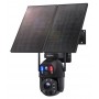 SECTEC smart ηλιακή κάμερα ST-598-6M-4G-20W-EU, 3MP dual lens, 20x zoom, 4G, SD, PTZ