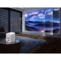 POWERTECH smart βιντεοπροβολέας PT-1306, 1080p, WiFi, 250 ANSI lumens, λευκός