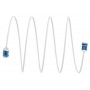 GOOBAY καλώδιο δικτύου 74284, CAT 6A U/UTP, ultra slim, copper, 500MHz, 0.25m, λευκό
