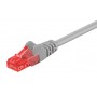 GOOBAY καλώδιο δικτύου 72576, CAT 6 U/UTP, CCA, 250MHz, 3m, γκρι