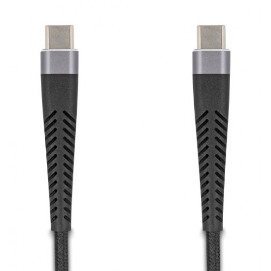 DELOCK καλώδιο USB-C 81125, 60W, 480Mbps, 2m, μαύρο