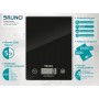 BRUNO ψηφιακή ζυγαριά κουζίνας BRN-0208, 1gr/5kg, Scale in Black