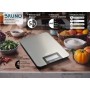BRUNO ψηφιακή ζυγαριά κουζίνας BRN-0210, 1gr/5kg, ανοξείδωτη