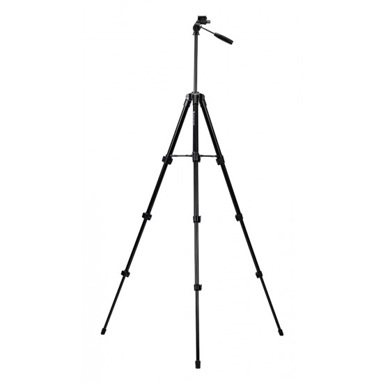 FOTOPRO τρίποδο φωτογράφισης DIGI-3400, πτυσσόμενο έως 121cm, έως 2kg, μαύρο