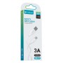 CELEBRAT καλώδιο USB-C σε USB CB-31A, 3A, 480Mbps, 1m, λευκό