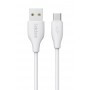 CELEBRAT καλώδιο USB-C σε USB CB-31A, 3A, 480Mbps, 1m, λευκό