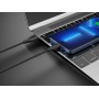 CELEBRAT καλώδιο USB-C σε USB CB-31A, 3A, 480Mbps, 1m, μαύρο