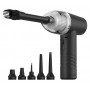 KINZIR 2 σε 1 σκουπάκι χειρός & air duster VC43, 70W, 6000mAh, μαύρο