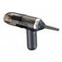 POWERTECH 2 σε 1 σκουπάκι χειρός & air duster PT-1315, 60W, 4000mAh, μαύρο