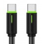 USAMS καλώδιο USB-C US-SJ734, 60W, 480Mbps, 1m, μαύρο
