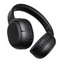 USAMS headphones YG23, ασύρματα & ενσύρματα, Φ40mm, 300mAh, μαύρα